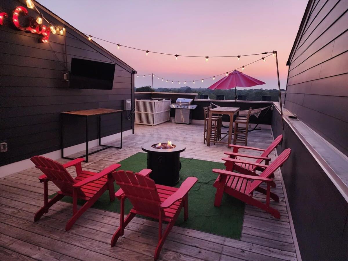 Carrie Underwood'S East Side Rooftop Game Room Nashville Dış mekan fotoğraf