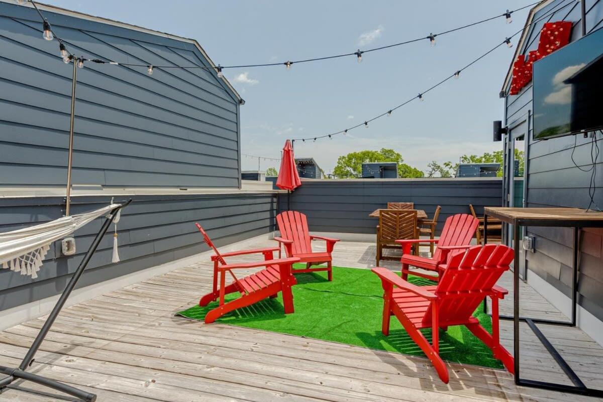 Carrie Underwood'S East Side Rooftop Game Room Nashville Dış mekan fotoğraf